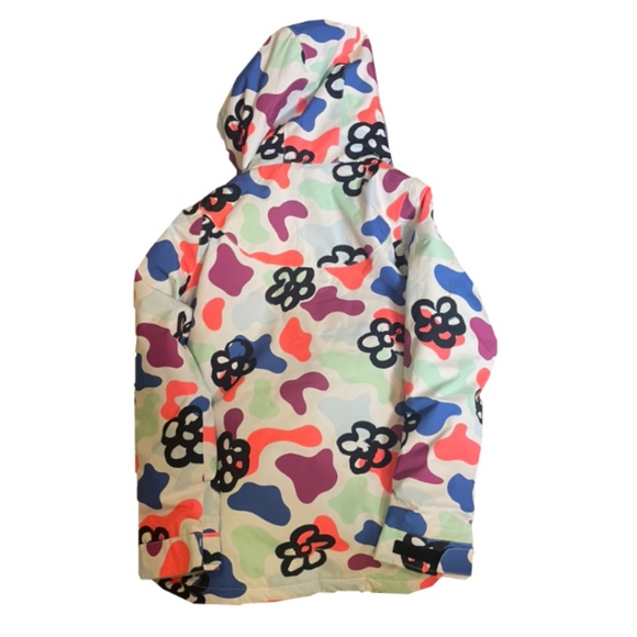 Girls' Burton Elodie 2L Jacket in a multi-color floral Print - Picture 2 of 3